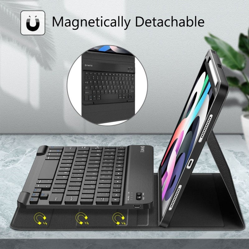 IPad Keyboard Case For IPad Magnetically Detachable Wireless Keyboard Folio Cover iPad 10.9 Air 3/4/11 pro IPad Keyboard Case For IPad Magnetically Detachable Wireless Keyboard Folio Cover iPad 10.9 Air 3/4/11 pro